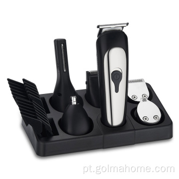 6in1 homens aparadores de cabelo grooming kit com aparador